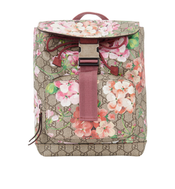 GG Supreme Blooms Backpack, Canvas, Beige, 410544200047, DB/E, 2*